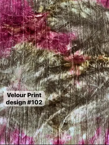 Velour, plain and printed, photo 3