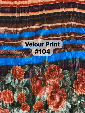 Velour, plain and printed, photo 6