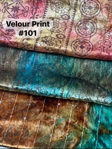 Velour, plain and printed, photo 7